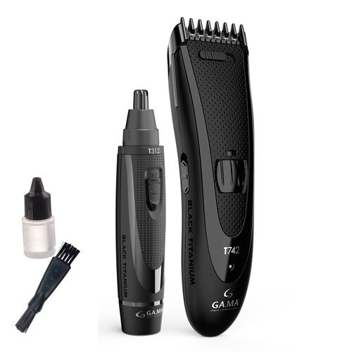 Pack Gama Titanium T744 - Clipper Y Nose Trimmer