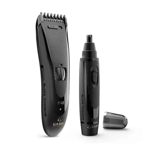 Pack Gama Titanium T744 - Clipper Y Nose Trimmer